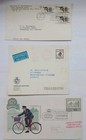 Cycling Lot of First Day Covers. Denmark, Australia, UK, USA,Niue. + Other Misc. — photo 1