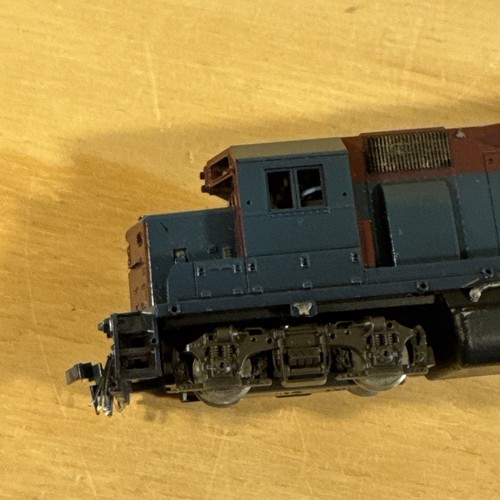 Atlas/Austria HO Train Locomotive AS-IS Red Blue Vintage Scale - Picture 2 of 16