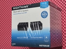 NETGEAR - Nighthawk AX3000 Mesh WiFi 6 System with Router  1 Satellite Extender