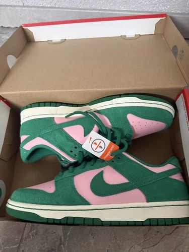 Nike Dunk Low Pink/grün Gr 42,5 neu