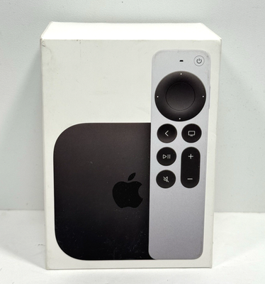 Apple TV 4K 3rd Gen. 128GB Media Streamer - Black, Wi-Fi + 
