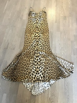 Vintage Roberto Cavalli Luxury Silk Dress, IT 44 High End Couture,