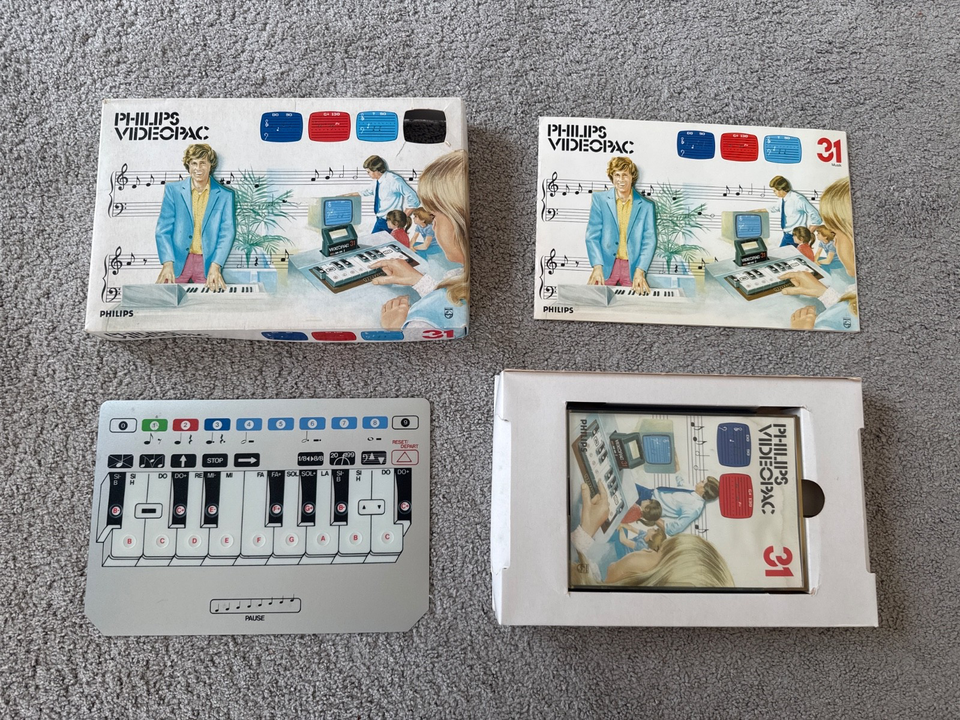 Jeu Vidéo Philips Videopac 'MUSICIAN' N°31 - Bon état, éditeur Philips Radiola, Occasion France