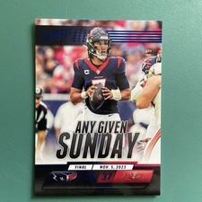 C.J. Stroud 2024 Panini Prestige -  #AGS-CSD Xtra Points Blue /249 - Texans