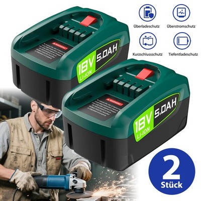 5000mAh Batterie 18V Premium Hohe Kapazität Für Bosch GLORIA Gardena PBA PSB PSR