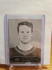 2021-22 Upper Deck Hockey S2 #P-55 Filip Gustavsson UD Portraits Rookies RC