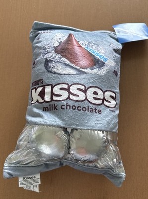 Iscream Hershey s Kisses Plush Pillow Includes 3 Plush Kisses