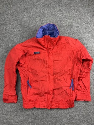 Vintage Columbia Jacket Womens Small Bugaboo Radial Sleeve Full Zip 90s Korea