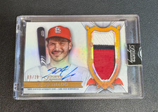 Nolan Arenado 2024 Topps Dynasty Game-Used Jersey Patch Auto #/10 Cardinals