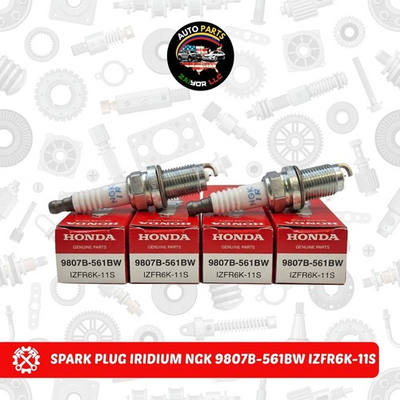 #ad 4Pcs Spark Plug Laser Iridium 9807B 561BW IZFR6K11S For Honda Civic 2006 2011 $15.49