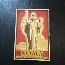 1949 Roma La Citta Eterna IX Edizione Vintage Italian Rome Travel Guide