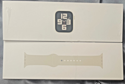 Apple Watch SE 2 40mm Starlight Aluminum - Starlight Sport Band MXEF3LL/A
