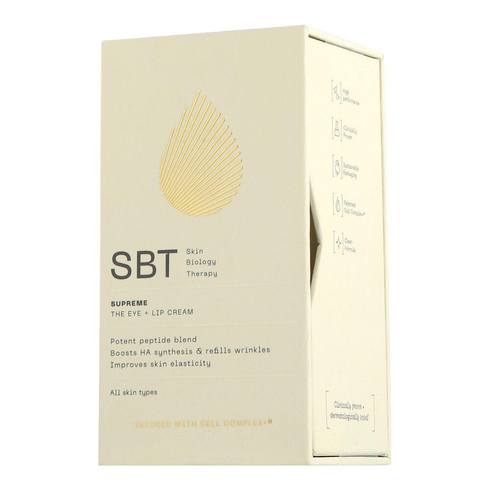 SBT Supreme - Крем для глаз и губ, 15 мл