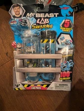 Mr Beast Lab Pack Lot Atomic Series Lab Swarms 5 Micro Beasts Inside. 
