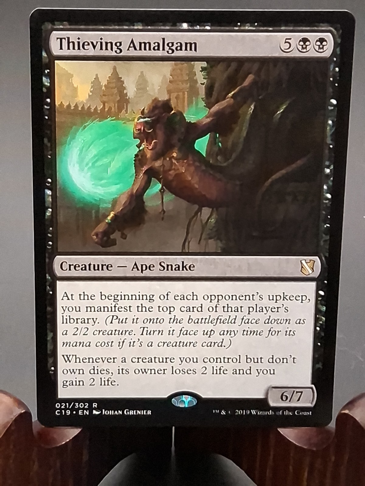 Thieving Amalgam Commander 2019 MTG Regular Near Mint
