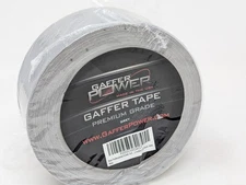 GAFFER POWER Premium Grade Gaffer Tape 2" x 30 yards, Grey. Made in USA!