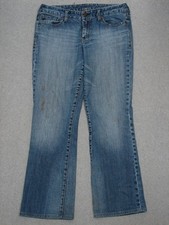 QA07454  EXPRESS JEANS  BOOT CUT WOMENS JEANS sz10R; SOLID JEANS