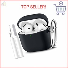 Dgege for Airpods 4th Generation Case Cover 2024 ,Soft Silicone Full Protective