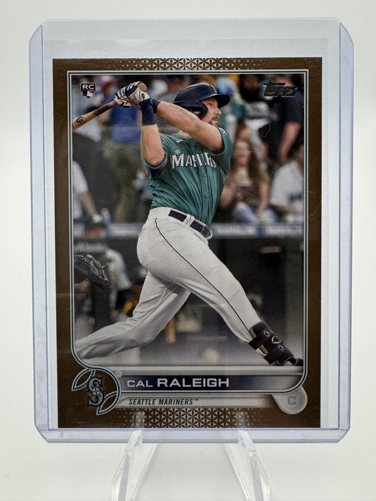 2022 Topps Series 1 - Cal Raleigh #277 Gold /2022 (RC)