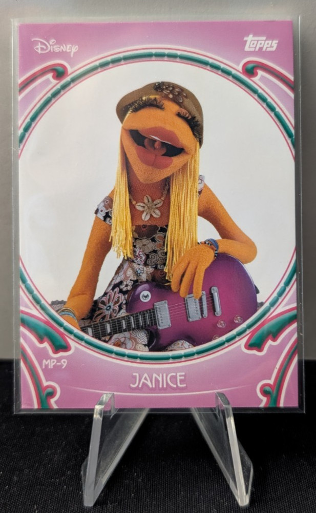 2026 Topps Disney Neon Janice #MP-9 NON_SPORT CARD The Muppets Puzzle