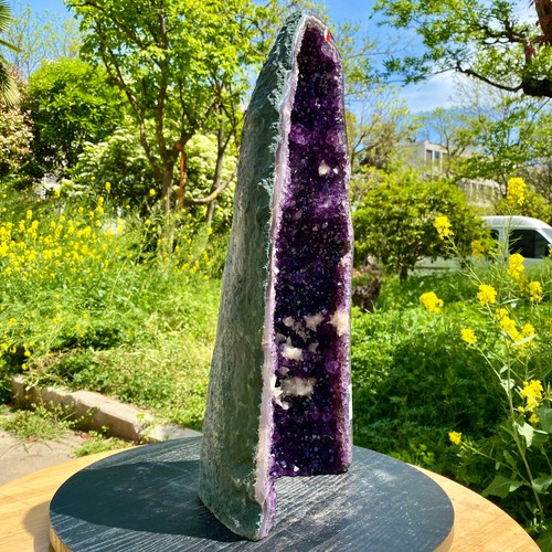 17.71LB  Top Natural Amethyst Crystal Church Cathedral Geode Mineral Specimen - Picture 12 of 23