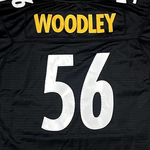 Pittsburgh Steelers Lamarr Woodley #56 Football NFL Nike Jersey Youth Sz XL L+2 - Picture 6 of 6