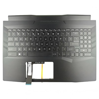 New US Palmrest Backlit Keyboard for MSI Pulse GL66 MS-1581 11UGK 307581C221