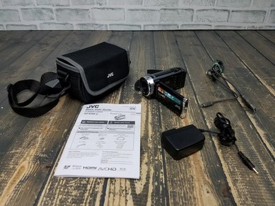 JVC Everio GZ-E200BU Full HD Camcorder 40X Optical Zoom Touch