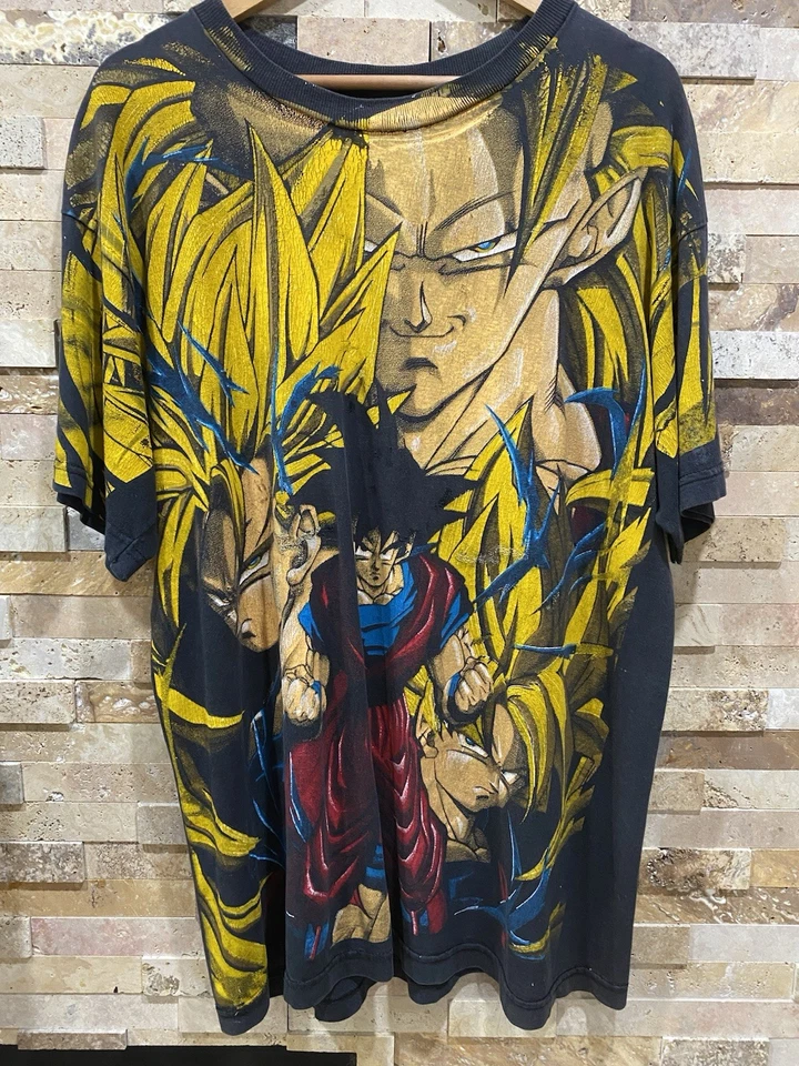 Peyote Vintage Mexicano Bootleg Dragon Ball Z Años 90 Talla XL 32x23 Foto 2 de 4