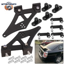 5inch Universal Car Cnc Rear Wing Trunk Racing Tail Spoiler Legs Mount Brackets