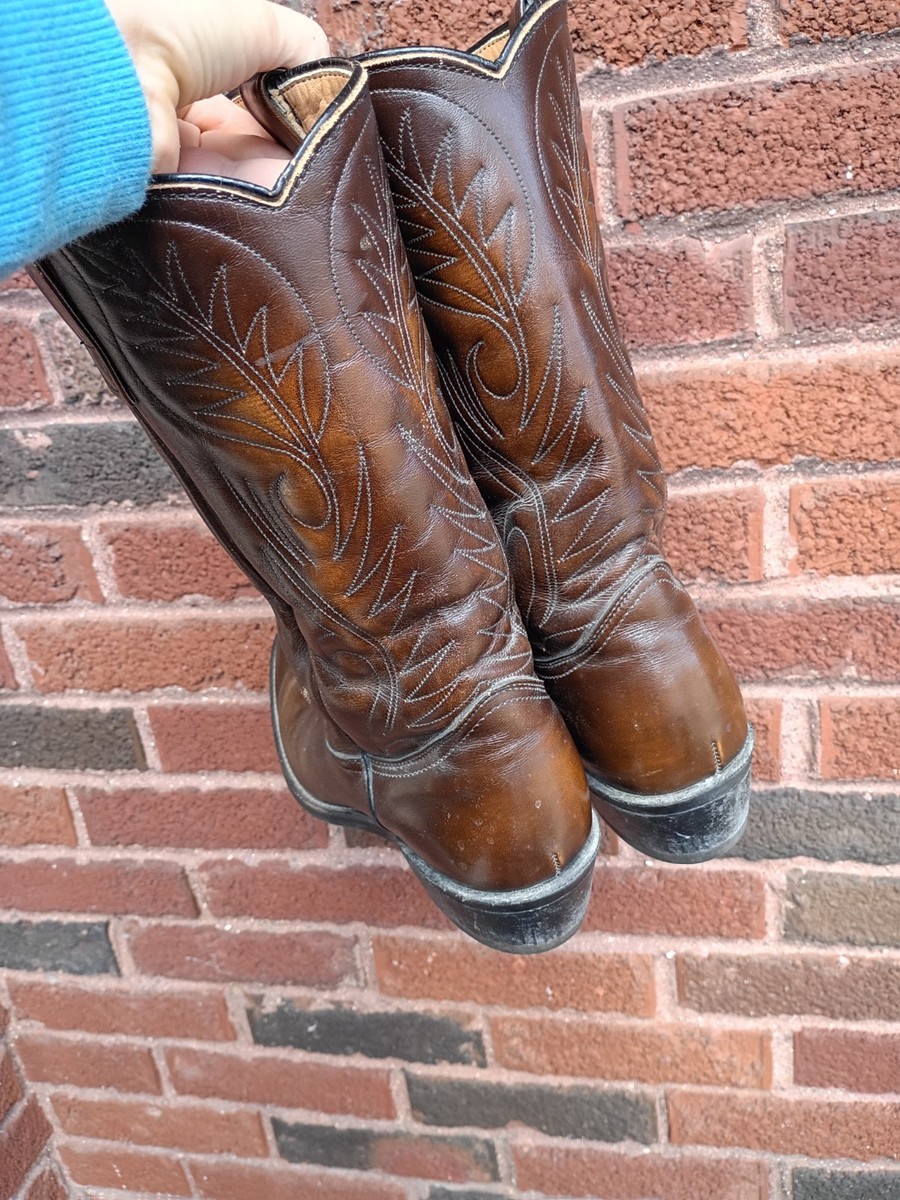 Vintage Red Wing Pecos Western Cowboy Boots 9801 “Mostique” Vintage Red Wing Pecos 9801-1 Western Cowboy Boots  main image 4