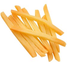 10 Pcs Pvc Fake French Fries Artificial Model Food Realistic Display