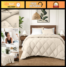 King Size Comforter Set - Ultra-Soft Down Alternative, Breathable All Season, Fl