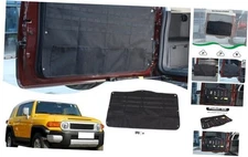  FJ Cruiser 2007-2021 Tailgate Storage Bag, Black, 3-Compartment, 