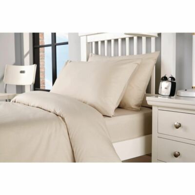 Mitre Essentials Spectrum Hausfrau Kissenbezug 50x76cm - Elfenbein Polycotton - 2 Stück