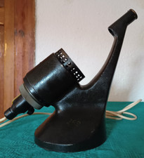 Mikroskop DDR Sowjetunion Eisen Bakelitschalter alt