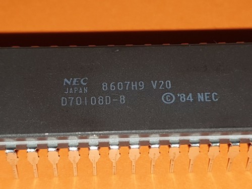 NEC V20 CPU 8088 mise à niveau D70108D-8 céramique dans son emballage d'origine - Photo 4/5