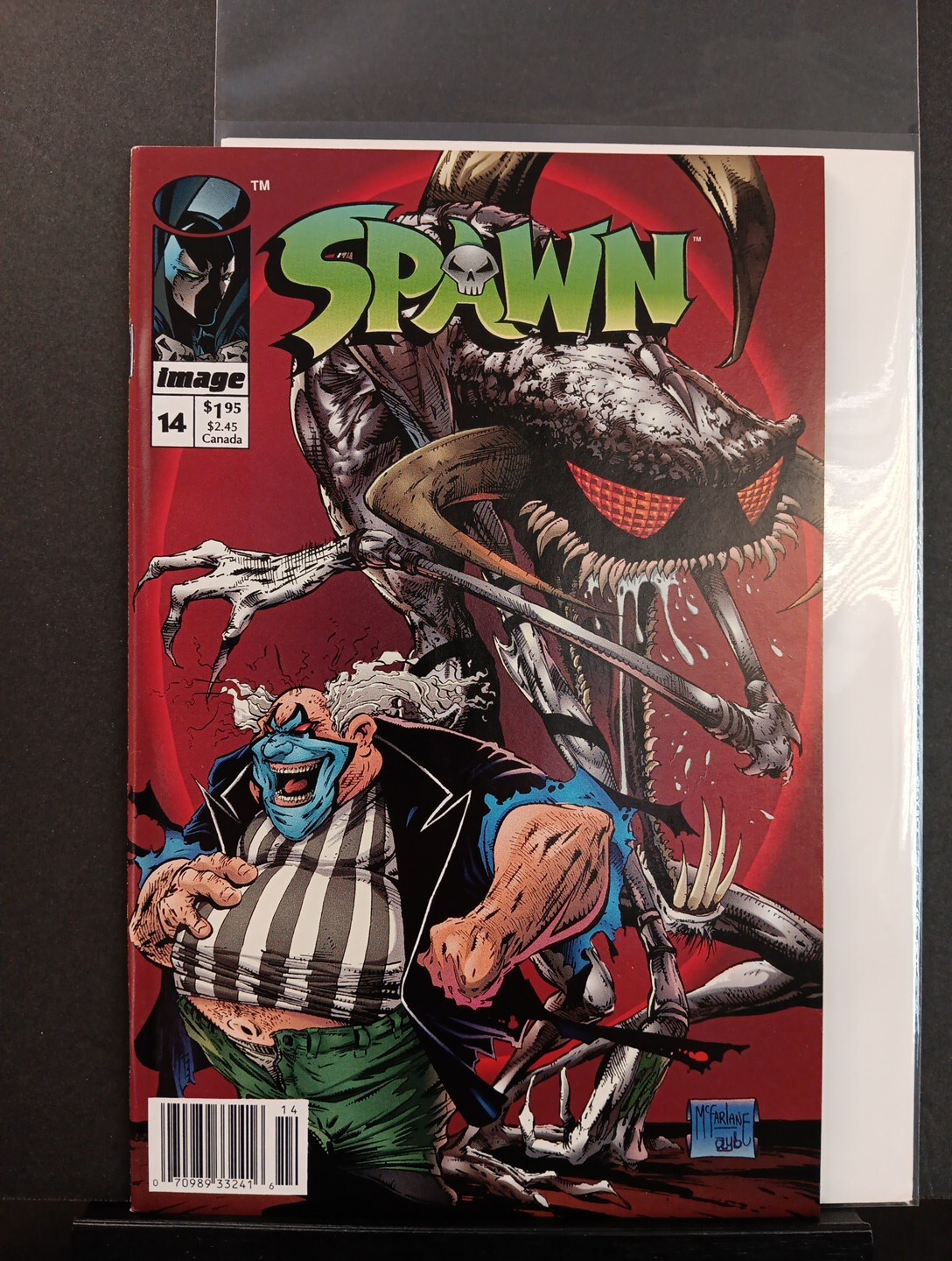 SPAWN ポスター Spawn #14 (Newsstand Edition) Value - GoCollect
