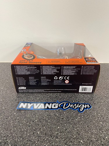 New-Ray Ryan Dungey #5 - KTM 450 SX-F Red-Bull 1:10 diecast scale bike 57633 - Picture 2 of 5