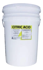 Duda Energy Citric Acid 50 lb Pail Non-GMO Organic, Food Grade FCC/USP Anhydrous
