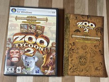 EMPTY CASE MANUAL ONLY Zoo Tycoon 2: Zookeeper Collection Missing 2 Discs PC