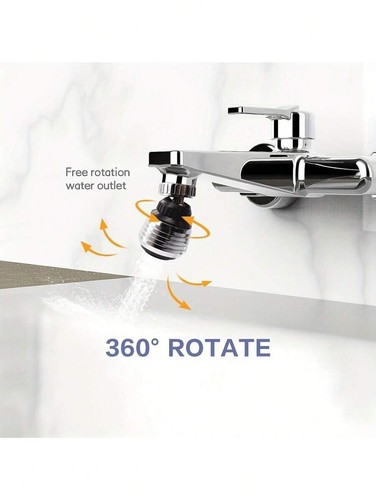 360° Rotate Swivel Water Saving Tap Aerator Diffuser Faucet Nozzle Filter UK - Picture 8 of 9