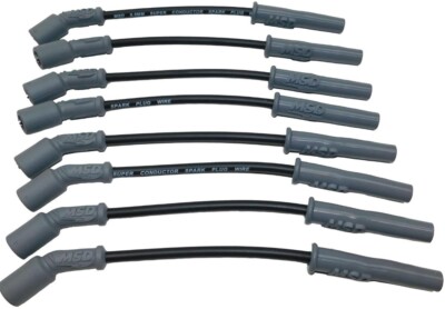 MSD 32823 Super Conductor 8.5mm Plug Wire Set 99-07 LS 4.8 5.3 6.0 Truck Engines