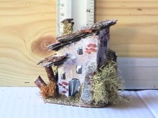 Casetta Artigianale per presepe, in legno e cartoncino serie cm ? vedi foto !