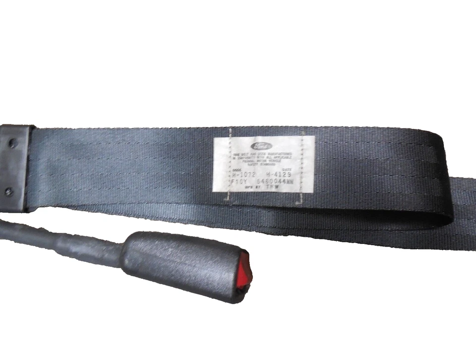NOS 1989-1994 Lincoln Continental Front Seat Belt w/ Buckle F1OY-5460044-NN — 第 2/3 张图片
