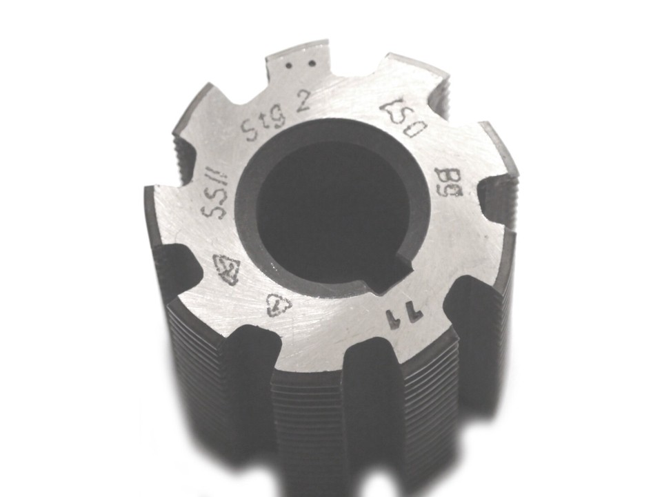 Module Cutter Tooth Shape Cutter 40x40x16 Stg 2.0 ISO Bg 71 HSS Hob ...