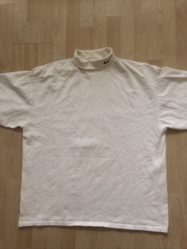 NIKE Vintage Golf Shirt Mock Turtleneck 