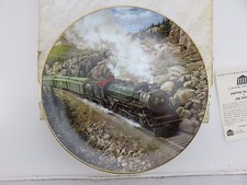 The Great Trains Empire Builder Jim Deneen Collector's Plate 1985 Made In USA