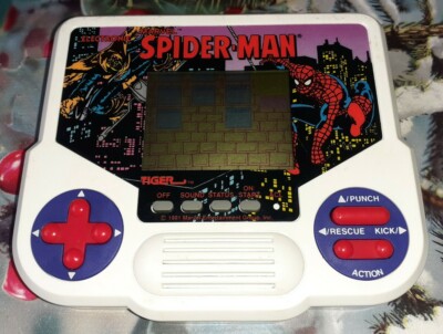 Spider-Man Marvel Tiger Electronic A-22 No Watch Nintendo Electronic Spiel 
