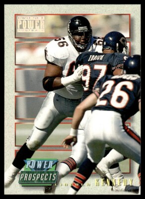 1993 Pro Set Power Update Power Prospects LINCOLN KENNEDY #PP57 Falcons
